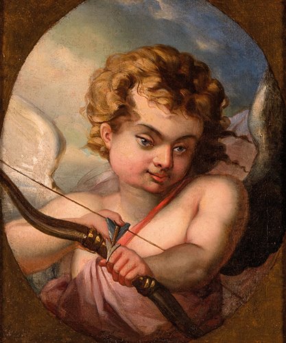 Cupido che scocca la freccia